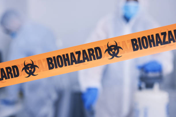 Professional Blood Cleanup technician working in Villa Ridge, MO
